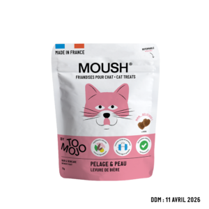 Friandises Moush chat pelage et peau (x3)
